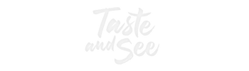 Taste and See Logo